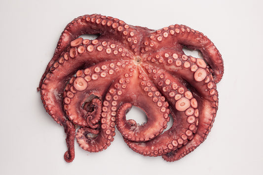 Cooked Octopus: Flower Shape